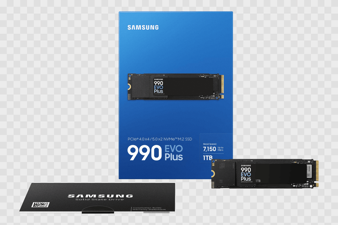 SAMSUNG 990 EVO Plus PCIe 4.0 NVMe M.2 SSD 1TB | MZ-V9S1T0BW | 5YR Warranty