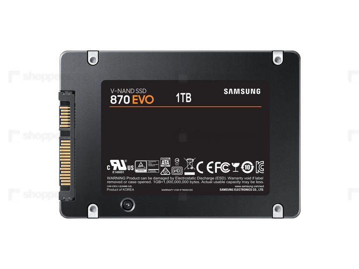 SAMSUNG 870 EVO SATA III 2.5 inch SSD 1TB | MZ-77E1T0BW | 5 Year Aussie Warranty