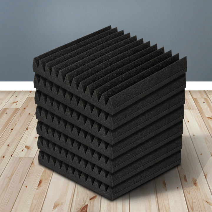 Alpha Acoustic Foam 20pcs 30x30x5cm Sound Absorption Proofing Panel Studio Wedge