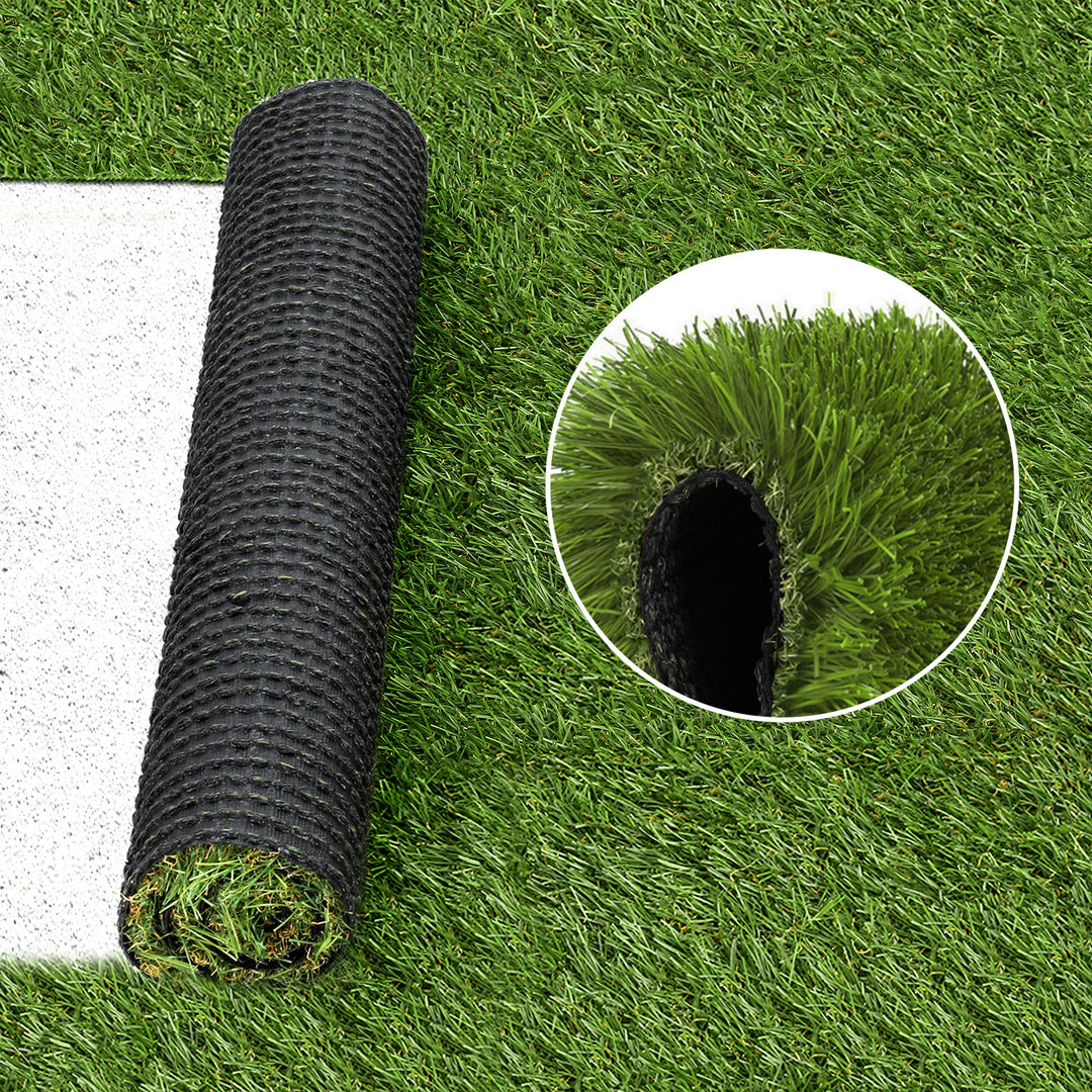 Primeturf Artificial Grass 30mm 2mx5m 50SQM Synthetic Fake Lawn Turf Plastic Plant 4-coloured