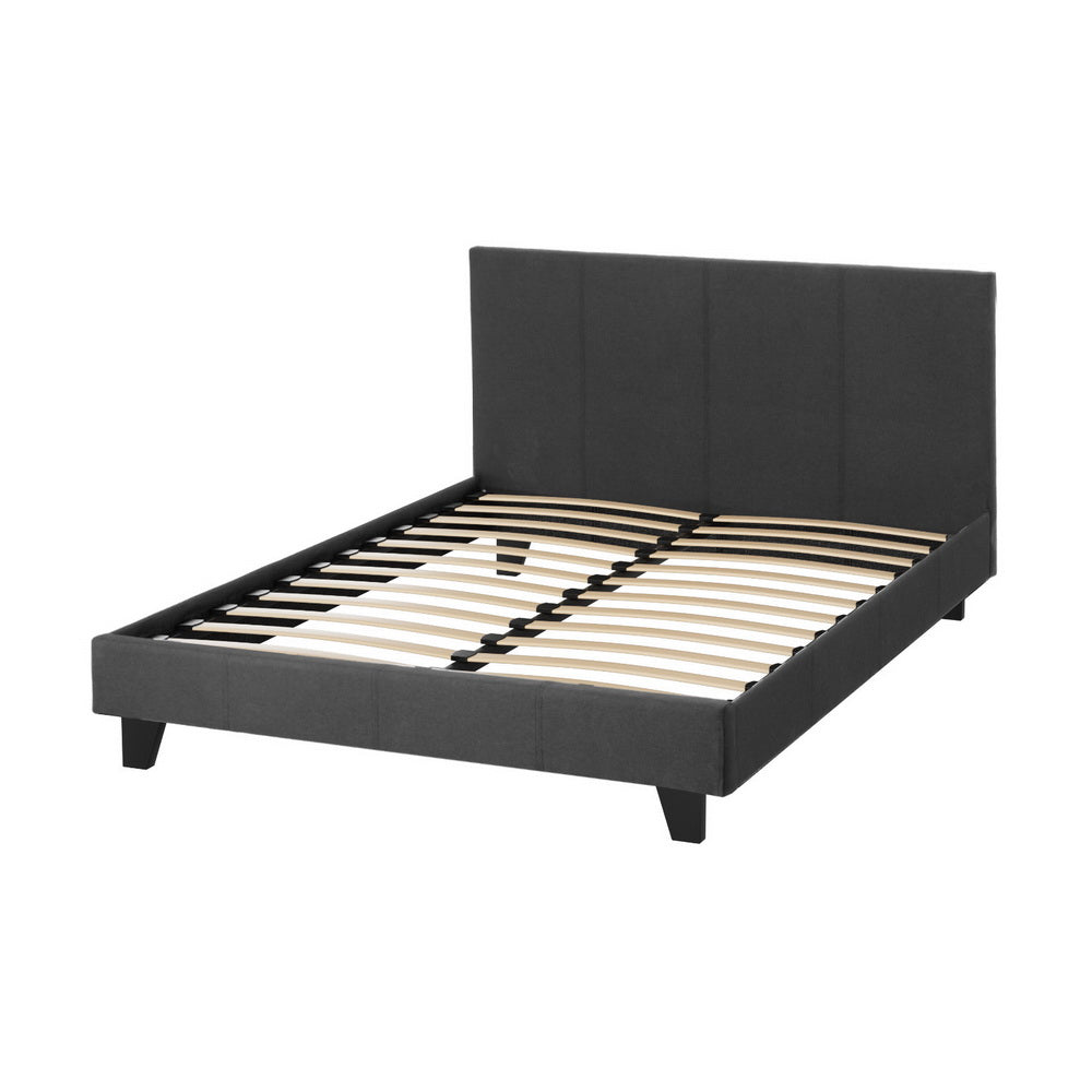 Artiss Bed Frame Double Size Charcoal NEO