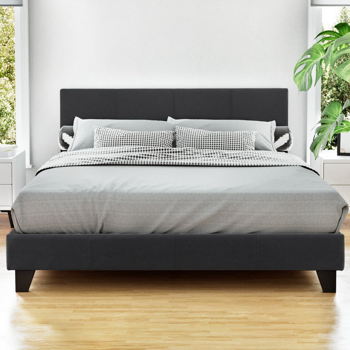 Artiss Bed Frame Double Size Charcoal NEO