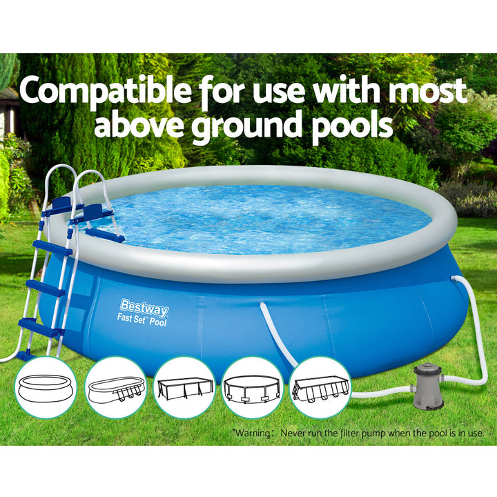 Bestway Pool Pump Cartridge Filter 330GPH 1249L/H Flowclear™ Filters Cleaner