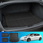 NEW Tesla Model 3 Highland 2024 Boot Liner Rear Frunk Cargo Trunk Mats Weisshorn