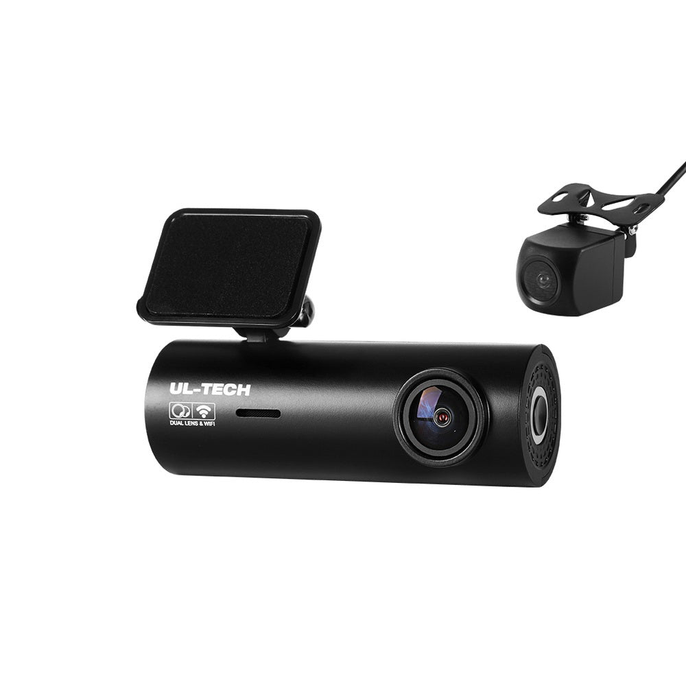 UL-tech Dash Camera 4K Hidden Front Rear WiFi