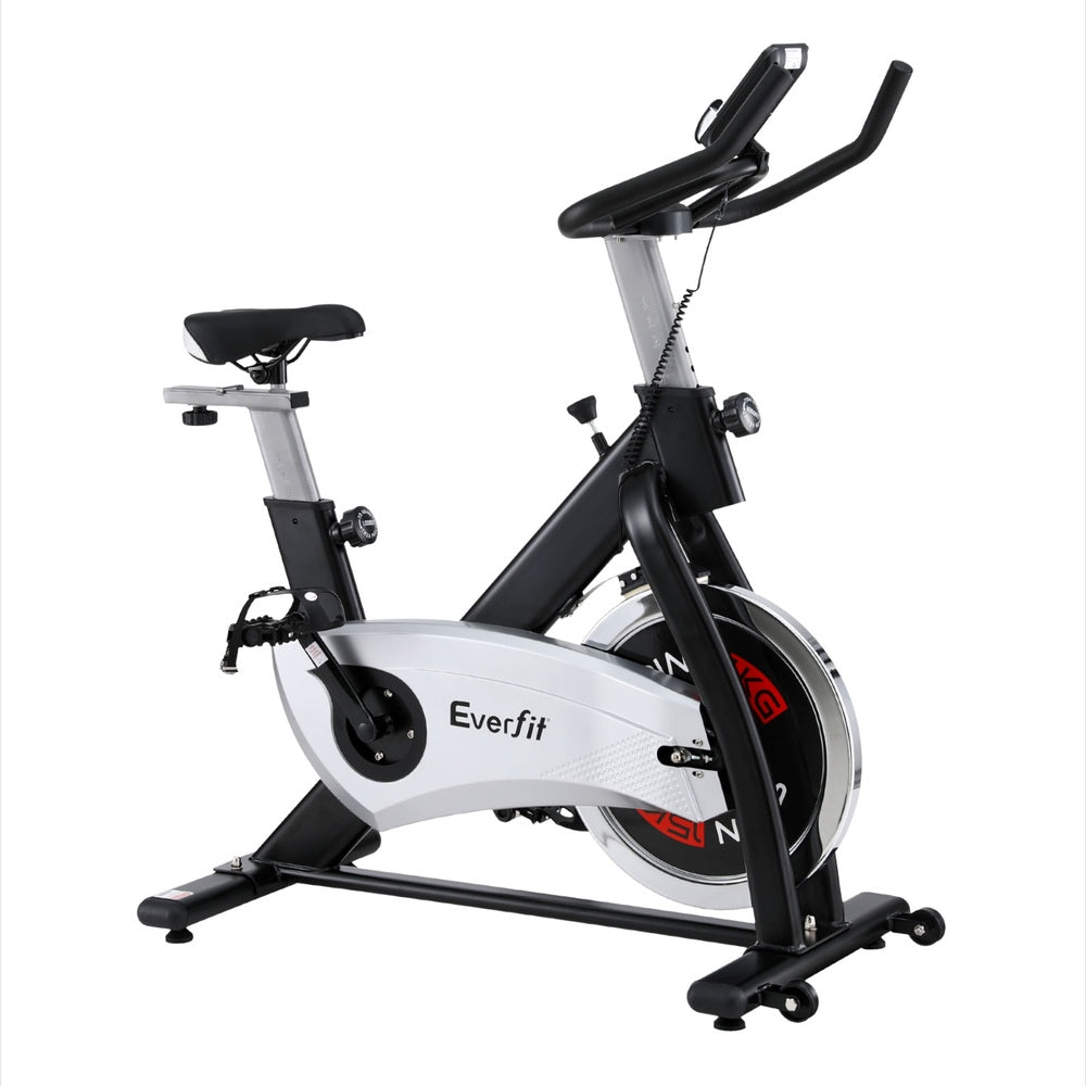 15kg Flywheel Spin Bike Everfit Exercise Bike Home Gym Fitness 120KG Capacity