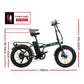 Everfit 20 Inch Folding Electric Bike Urban City Bicycle eBike Rechargeable