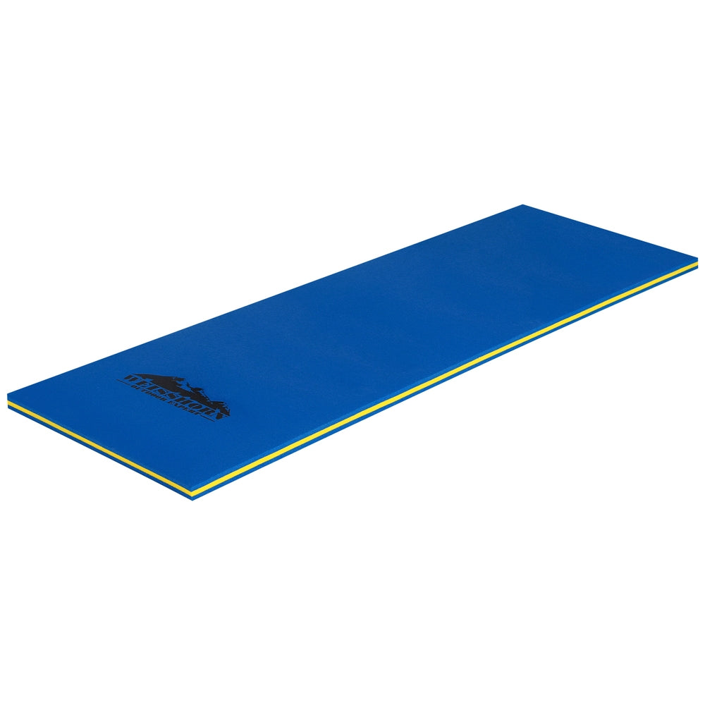 Weisshorn Floating Water Mat 55x180cm Foam Pad Swimming Pool Platform Blue