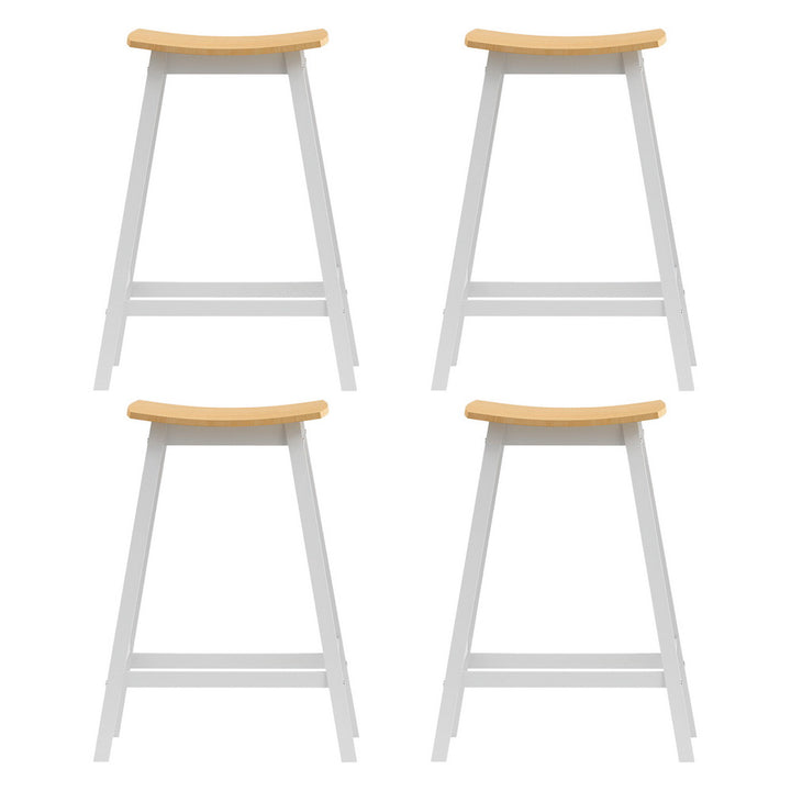 Artiss 4x Bar Stools Wooden Chairs Oak