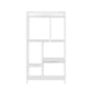 Artiss Bookshelf Display Shelves 5 Tiers 120cm White