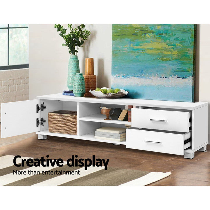 Artiss Entertainment Unit TV Cabinet 120cm White Dylan