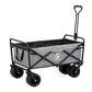 Gardeon Garden Cart with Cargo Net Grey