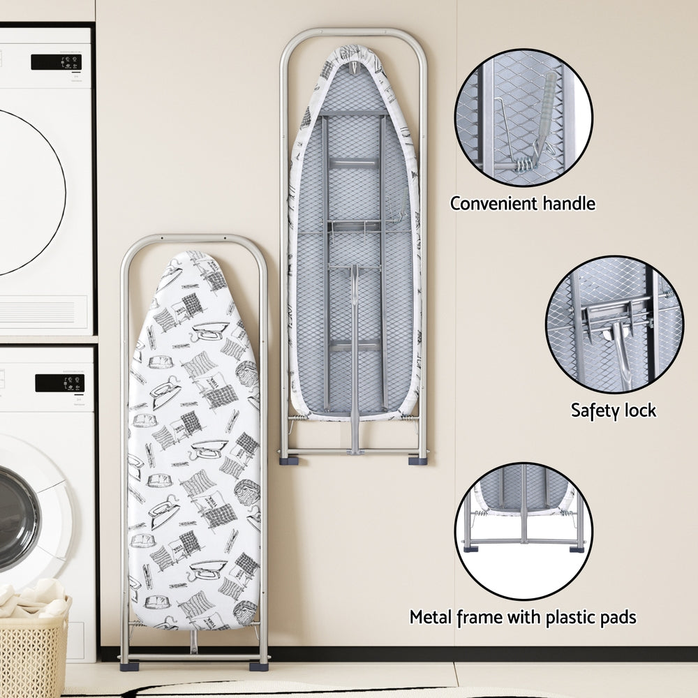 Artiss Ironing Board Wall Mounted Foldable White