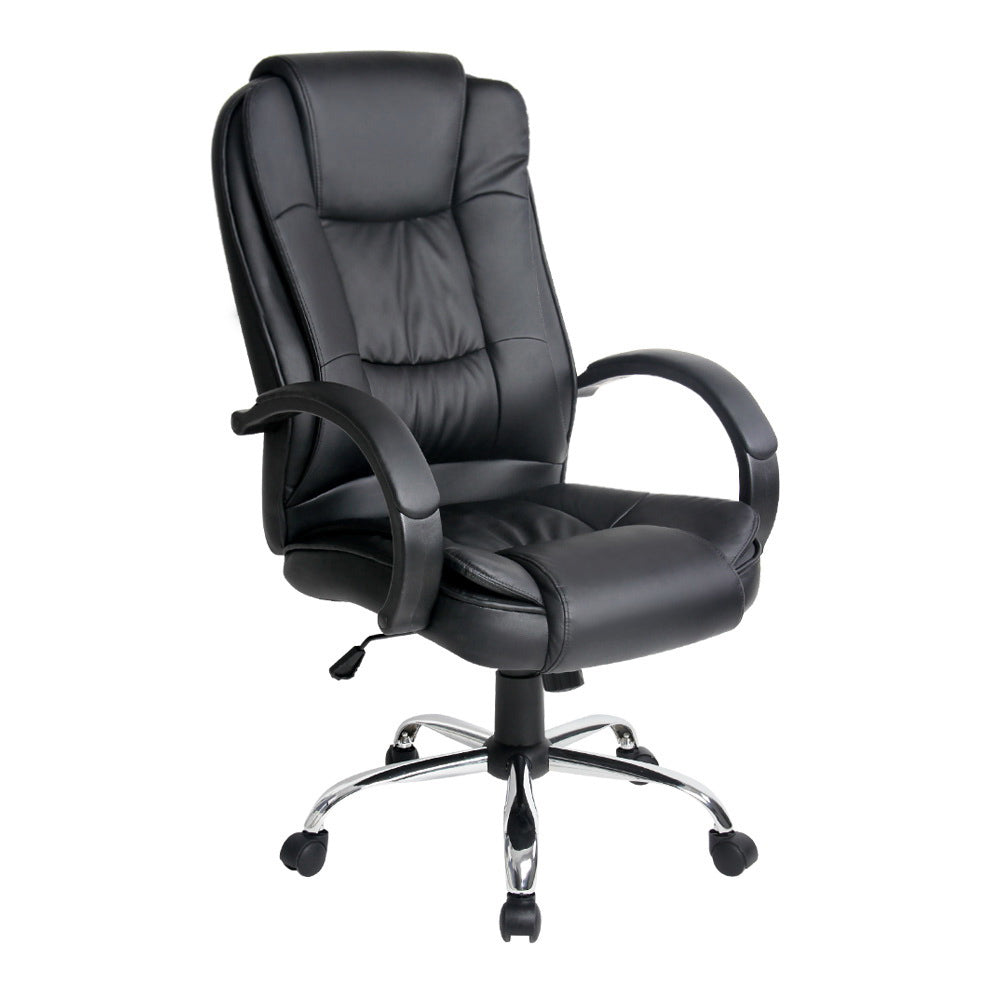 Artiss Executive Office Chair Leather Tilt Black