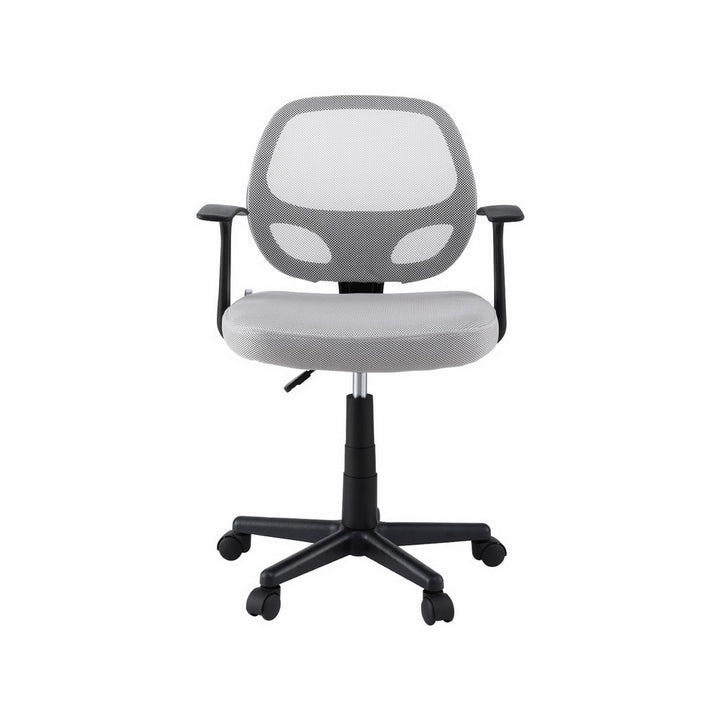 Artiss Mesh Office Chair Computer Gaming Desk Chairs Work Study Mid Back Grey