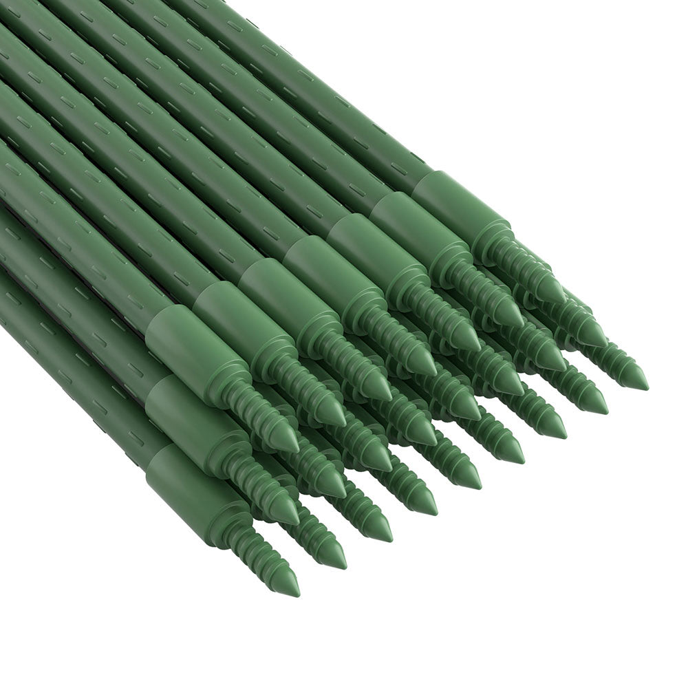 Green Fingers Garden Stakes Metal Plant Support 24pcs 92x1.1CM