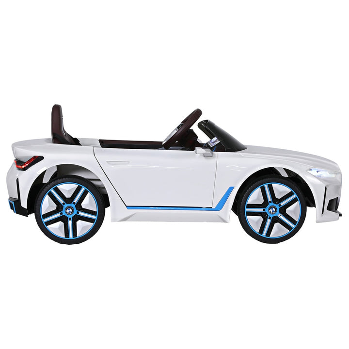 Kids Ride On Car BMW Licensed I4 Sports Remote Control Electric Toys 12V White