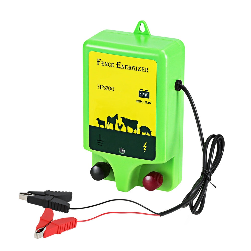 Giantz 18km Electric Fence Energiser 1.56J