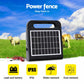 Giantz 5km Electric Fence Energiser Solar Farm 0.3J