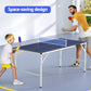 Everfit Table Tennis Ping Pong Table Portable Foldable Family Game Home Indoor