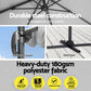 Instahut 3m Outdoor Umbrella w/Base Cantilever Beach Roma 360 Degree Tilt Grey