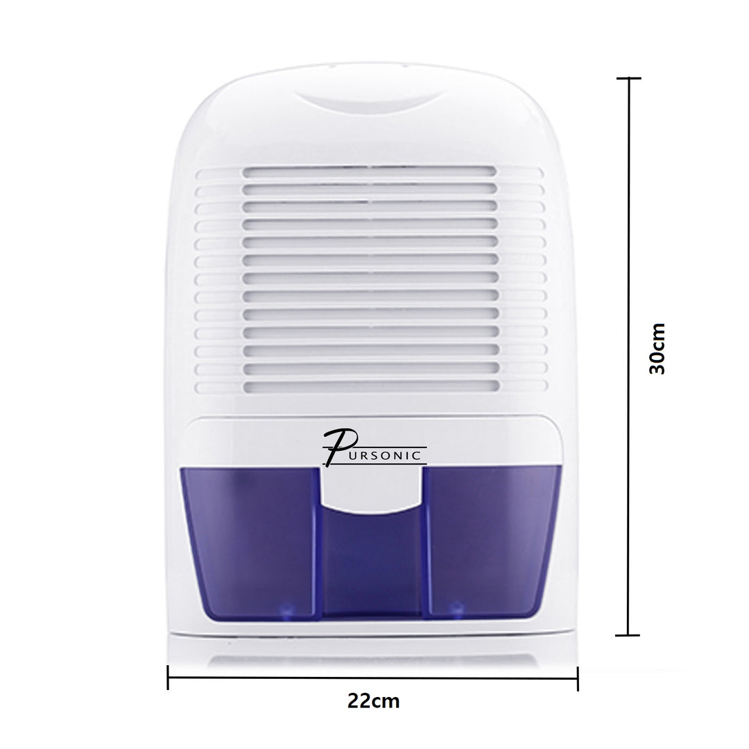 Pursonic 1500ML Clean Air Max Dehumidifier Portable Electric Office Home White