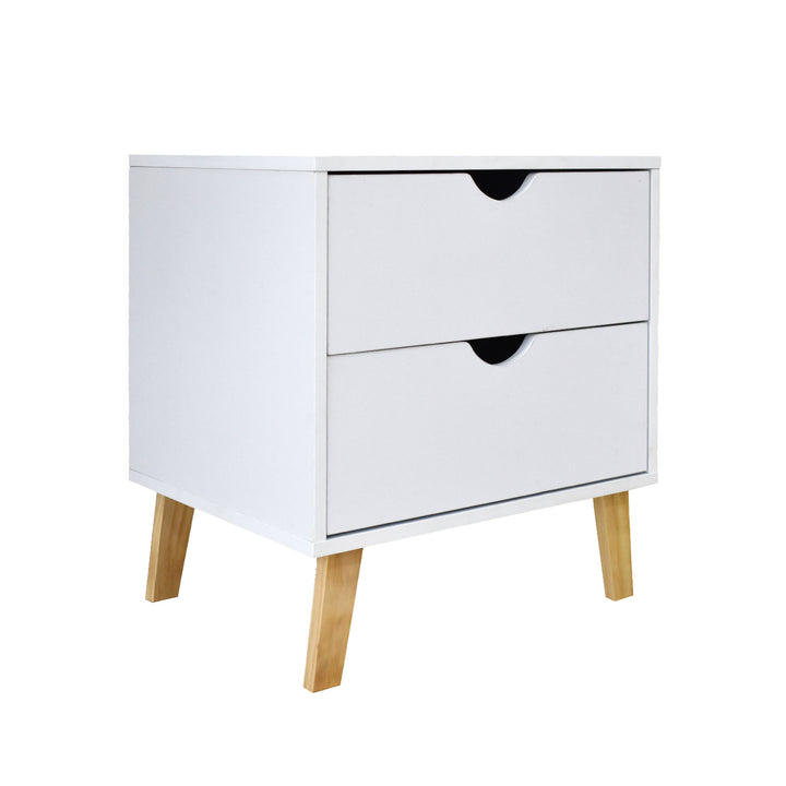 Milano Decor Bedside Table Turramurra Drawers Nightstand Unit Cabinet Storage