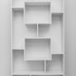 MALAGA DISPLAY SHELF - WHITE