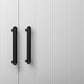 STOCKHOLM UNIVERSAL STORAGE CUPBOARD - VJ PANEL - DECO BLACK HANDLE