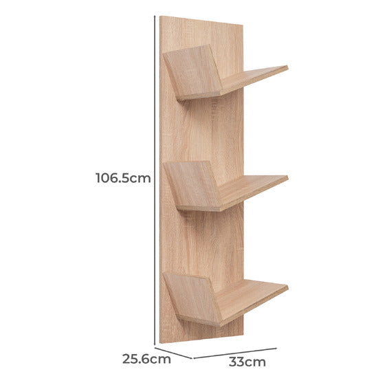 LONDON DISPLAY SHELF - NATURAL OAK