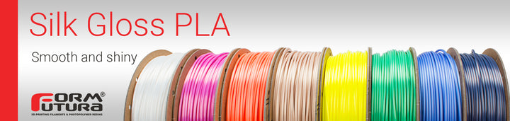 PLA Filament Silk Gloss PLA 2.85mm 50 gram Brilliant Blue 3D Printer Filament