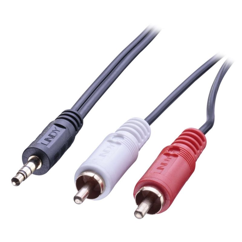 LINDY 3m 3.5mm-RCA Audio