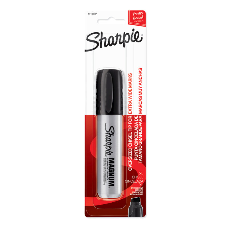 SHARPIE Magnum Mark 44 Card Black Box of 6