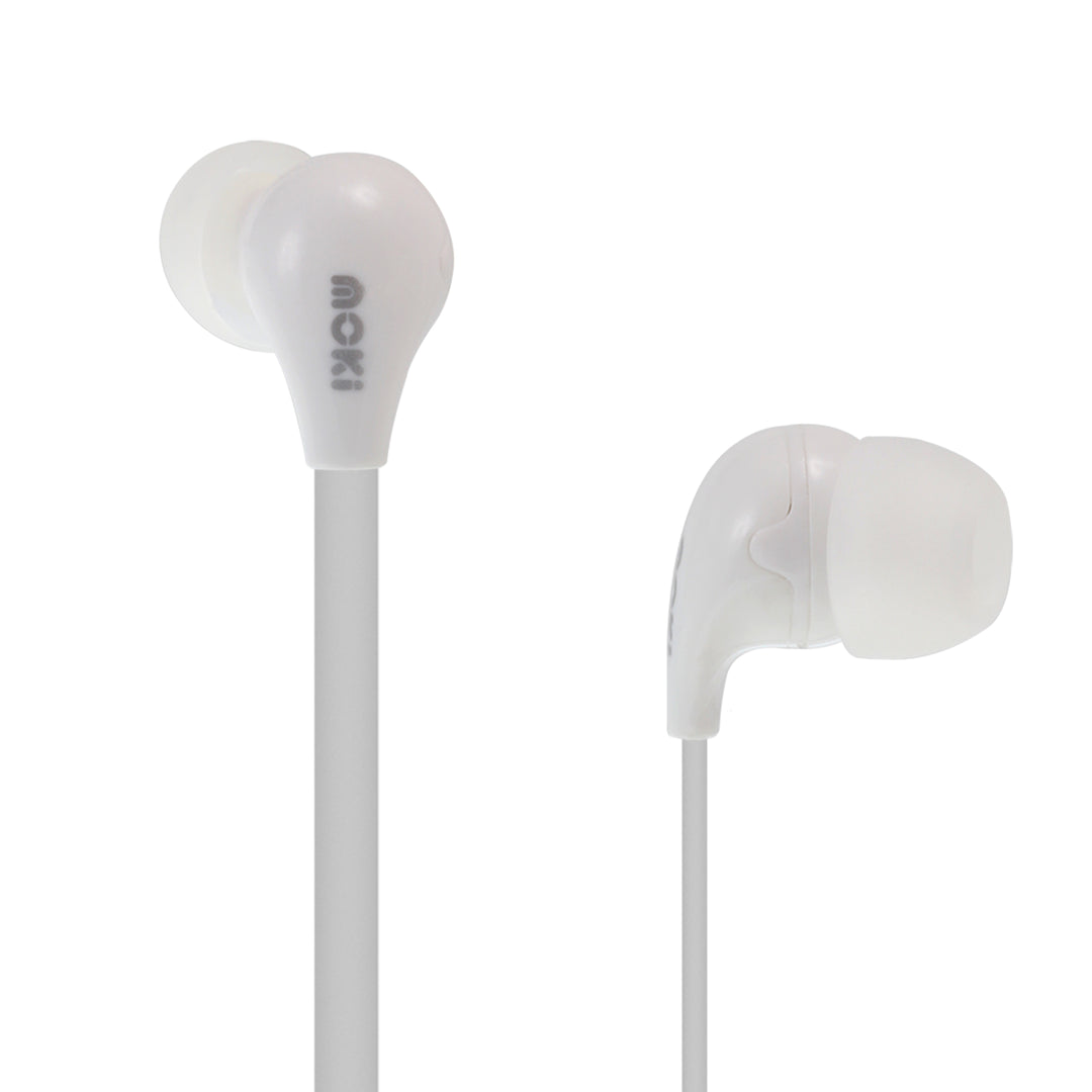 MOKI 45° Comfort Buds White