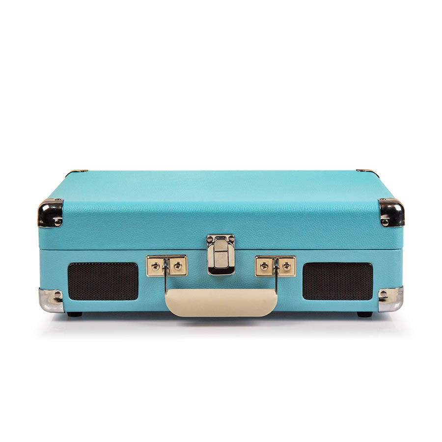 CROSLEY Crosley Cruiser Turquoise - Bluetooth Turntable & Record Storage Crate