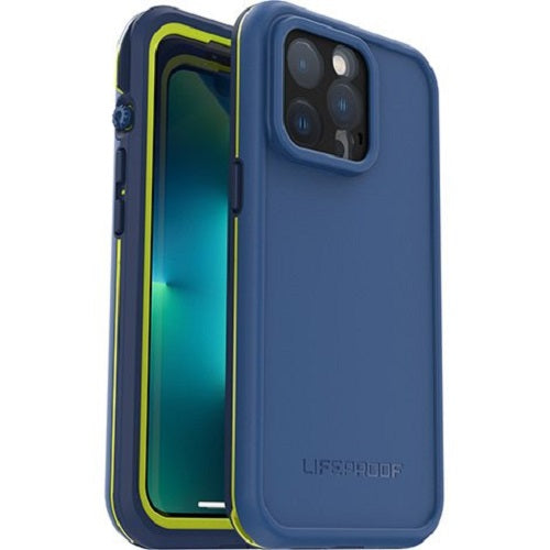 OTTERBOX FRĒ Case for Magsafe for Apple iPhone 13 Pro - Onward Blue (77-83673), Works with Apple MagSafe charging system and accessories, WaterProof