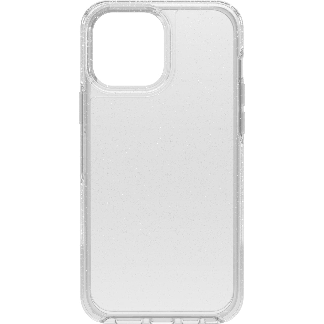 OTTERBOX Apple iPhone 13 Pro Max Symmetry Series Clear Antimicrobial Case (77-83509) - Stardust 2.0 - Clear case shows off your device