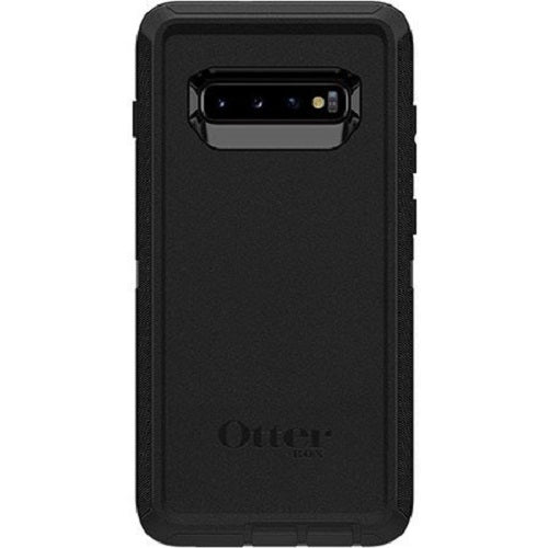 OTTERBOX Defender Series for Samsung Galaxy S10+ - Black (77-61411), Drop Protection, Multi-Layer Protection, Dust Protection, Dust Protection