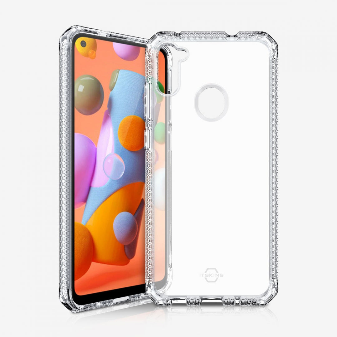 ITSKINS Spectrum 2M Drop Case - Samsung A11 Clear / Transparent