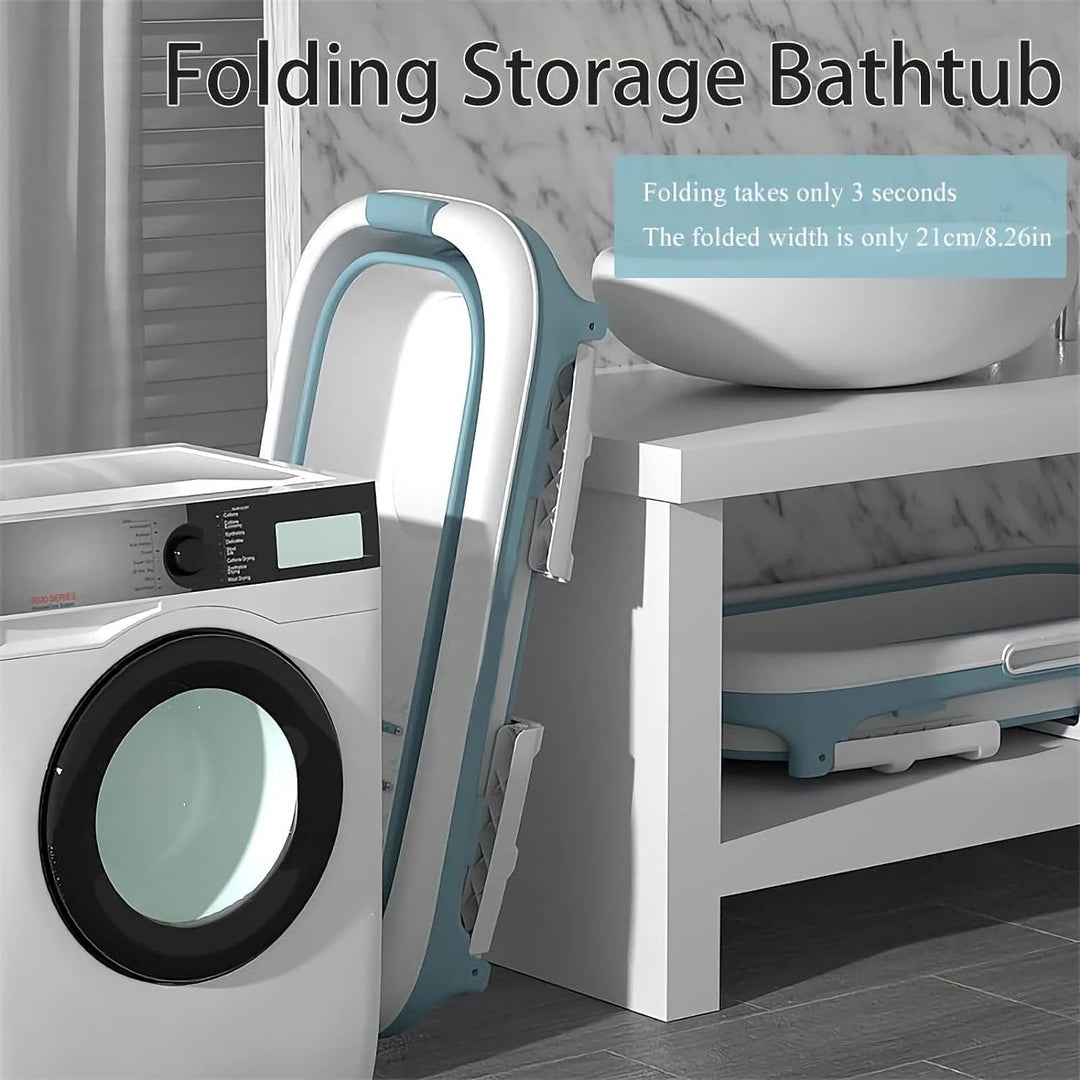 Folding Portable Bathtub Freestanding Spa , Large 148 cm