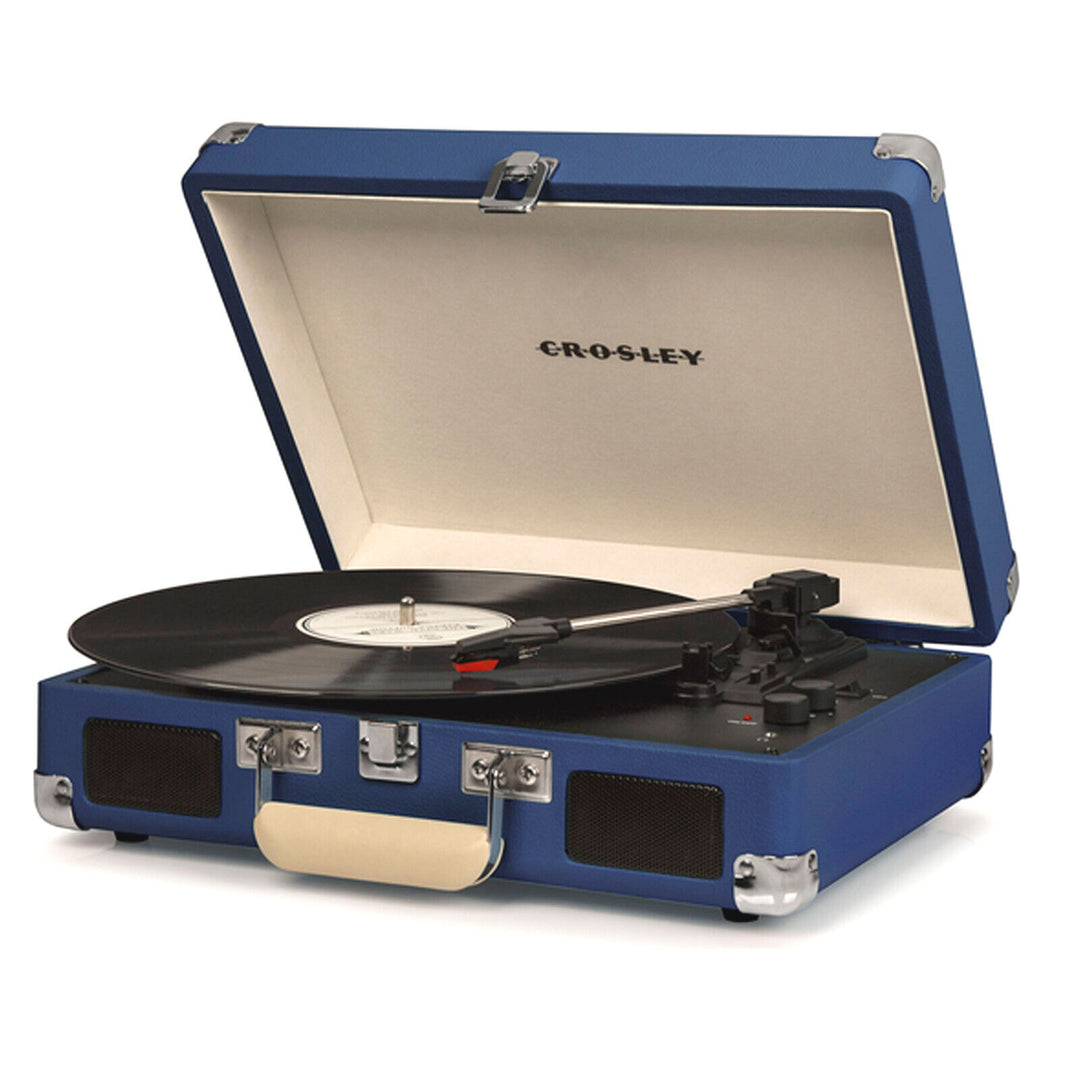 Crosley Cruiser Plus Bluetooth Turntable 3 Speed Blue