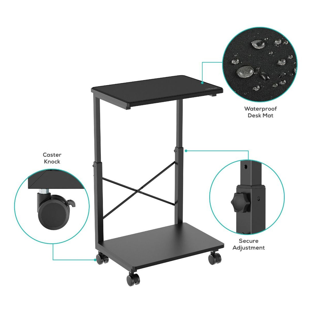 activiva Height Adjustable PC & Printer Storage Stand