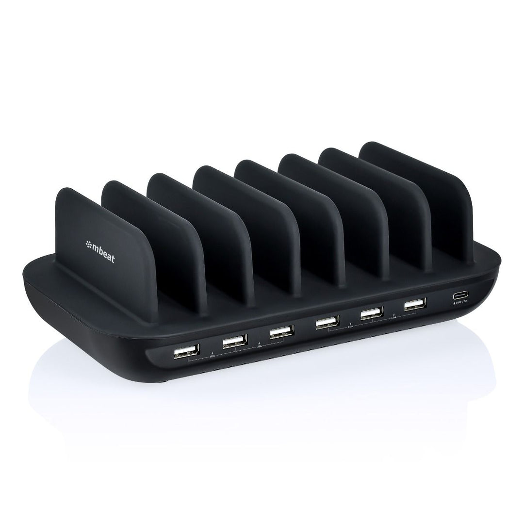 mbeat Gorilla Power 7-Port 60W USB + USB-C Charging Station