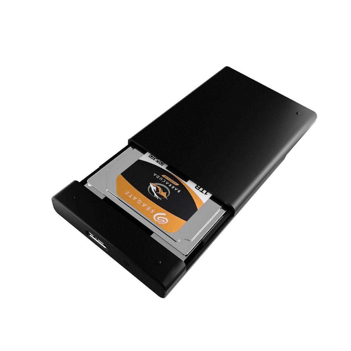 mbeat A2 Slim Tool-Free USB 3.0 2.5" SATA HDD Enclosure - Black