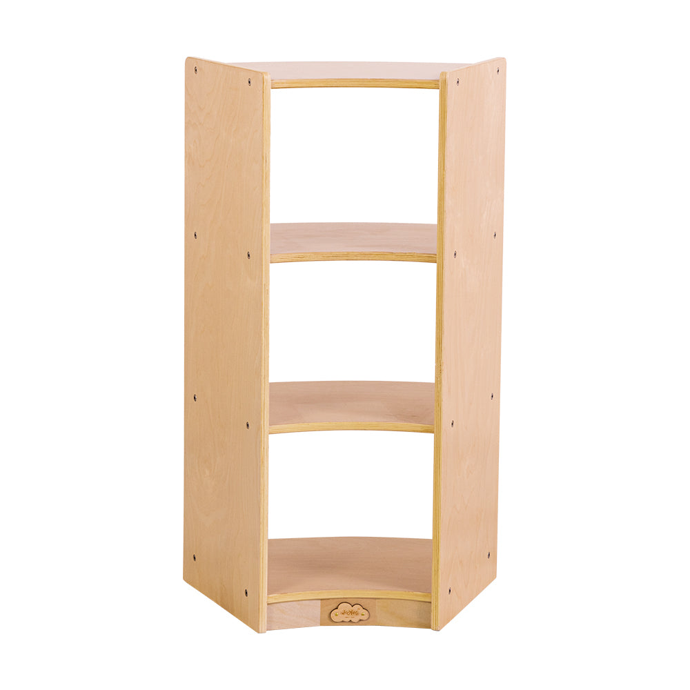 Jooyes Children Curved Shelf With Open Back - H91cm