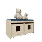 Jooyes Kids Toy Bench With Storage