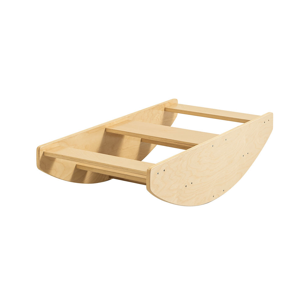 Jooyes Toddler Wooden Rocking Boat Climber