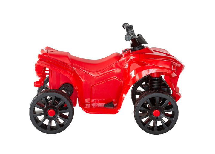 Rechargeable Ride-on Quad bike (Red) with Safe Braking System