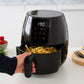 3L Digital Air Fryer w/ 200 C, Non-Stick & Removable Basket