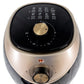 3.5L Air Fryer Cooking Oven (Black/Gold) with Timer